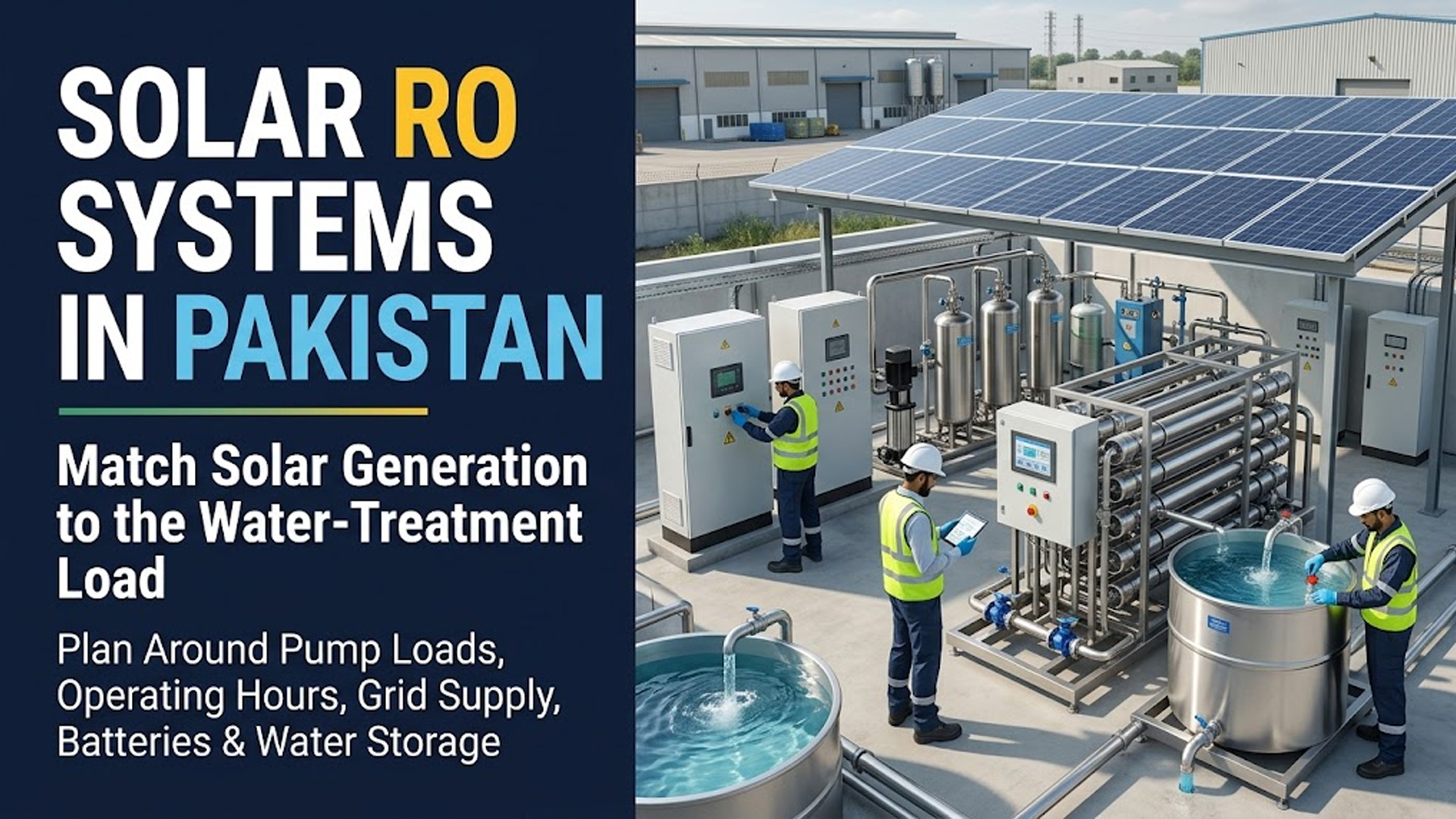 Solar RO Systems Pakistan